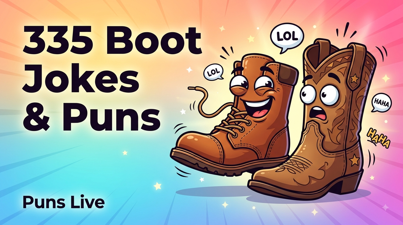 335 Boot Jokes & Puns That Will Make You Laugh