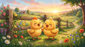 cartoon chicks