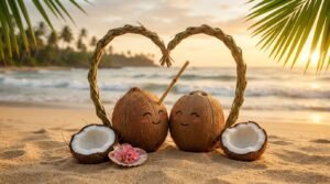 Coconut Puns About Love