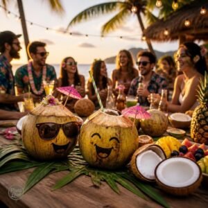 Coconut Puns for a Party