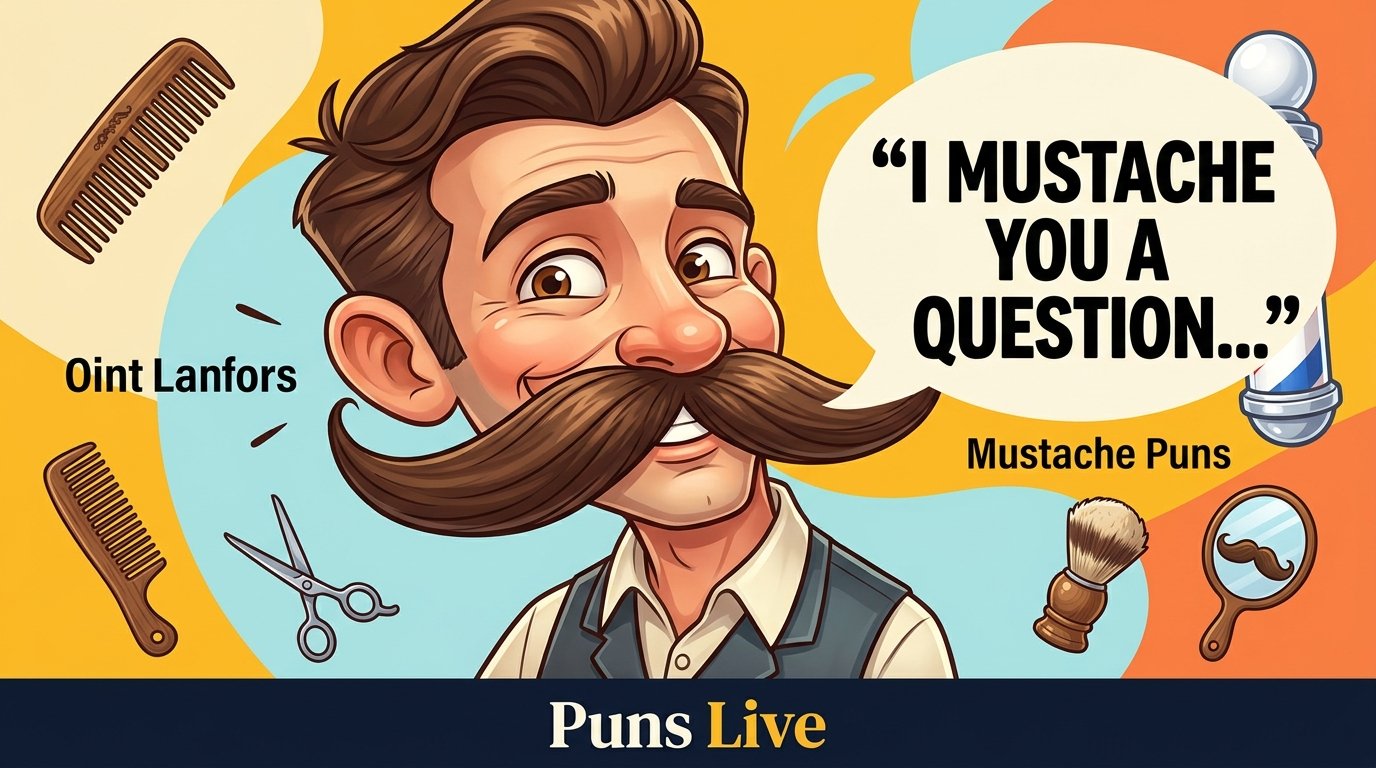 255 Mustache Puns That’ll Have You Laughing Your Stache Off