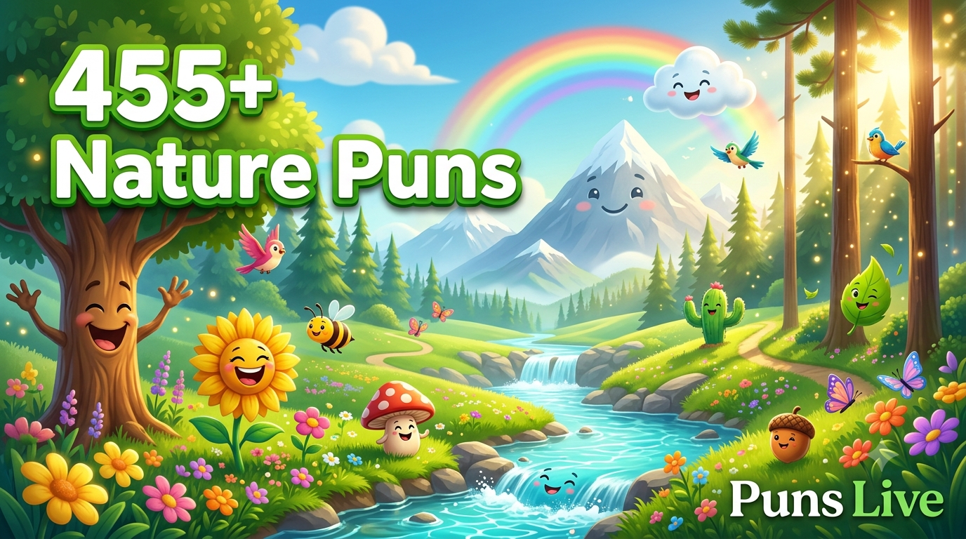 455+ Nature Puns That Are Tree-mendously Funny & Wildly Clever