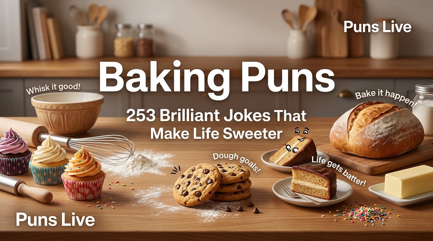 253 Baking Puns That Are Whisk-Takerably Funny