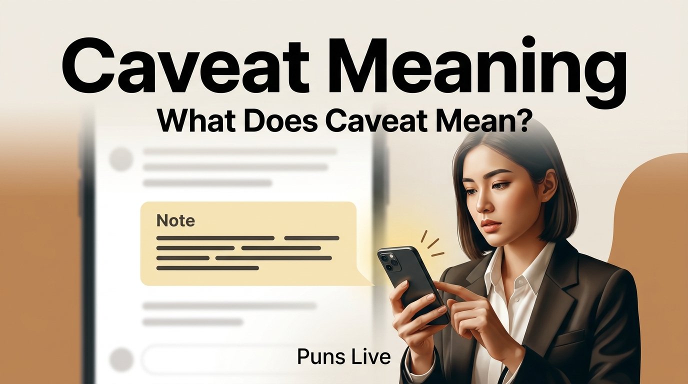 Caveat Meaning: What Does Caveat Really Mean?