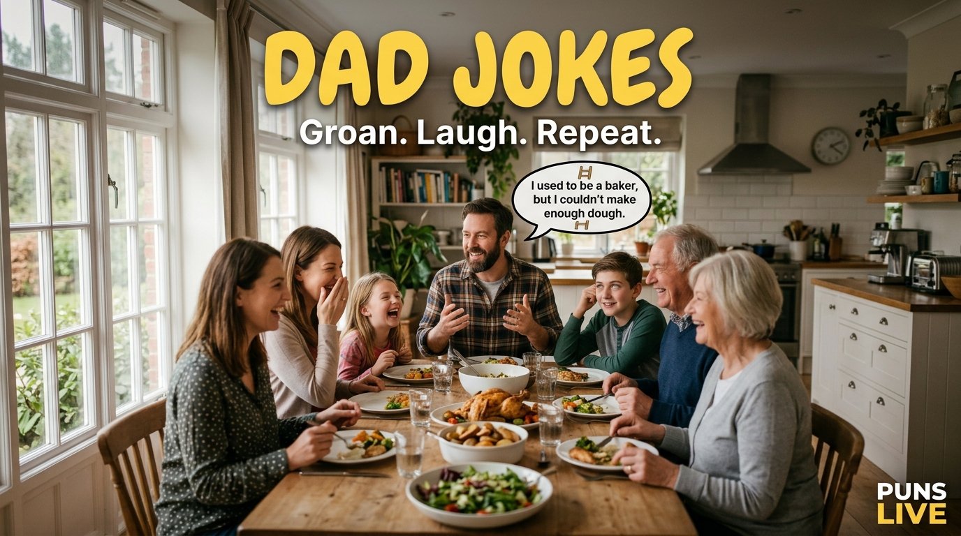 Dad Jokes That Deserve a Groan: 115 Clean, Clever & Corny Classics