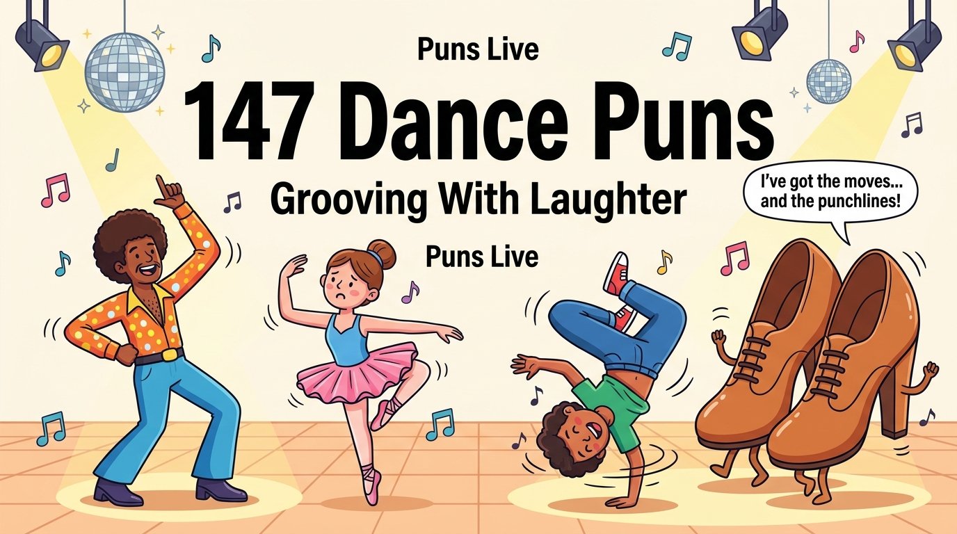 147 Dance Puns That’ll Have You Grooving With Laughter