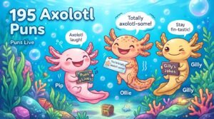 Funny Axolotl Puns