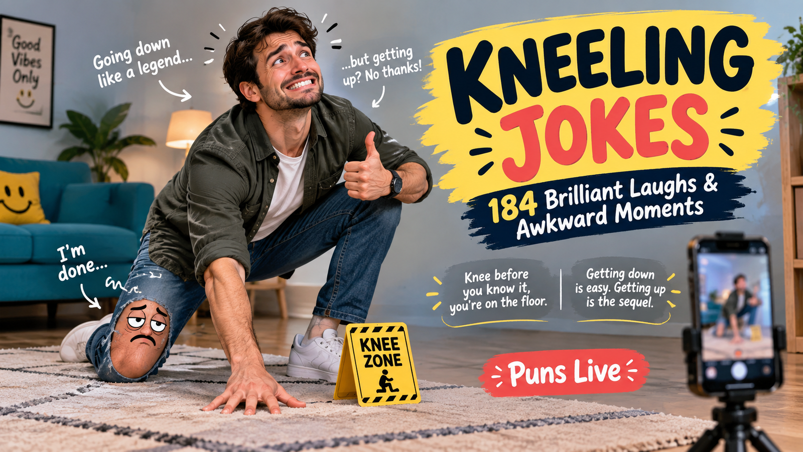 184 Kneeling Jokes That’ll Have You Down for the Laughs