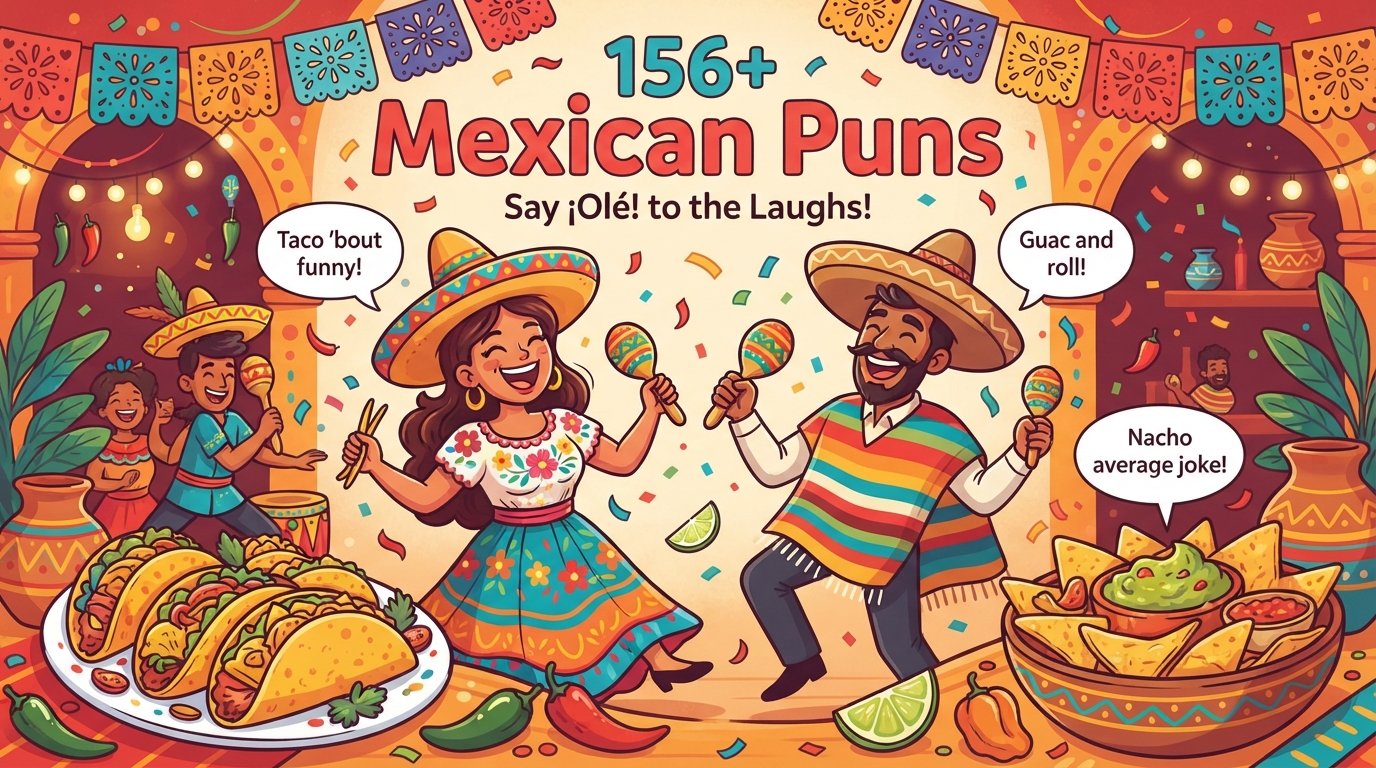 156 Mexican Puns So Good They Deserve Their Own Fiesta