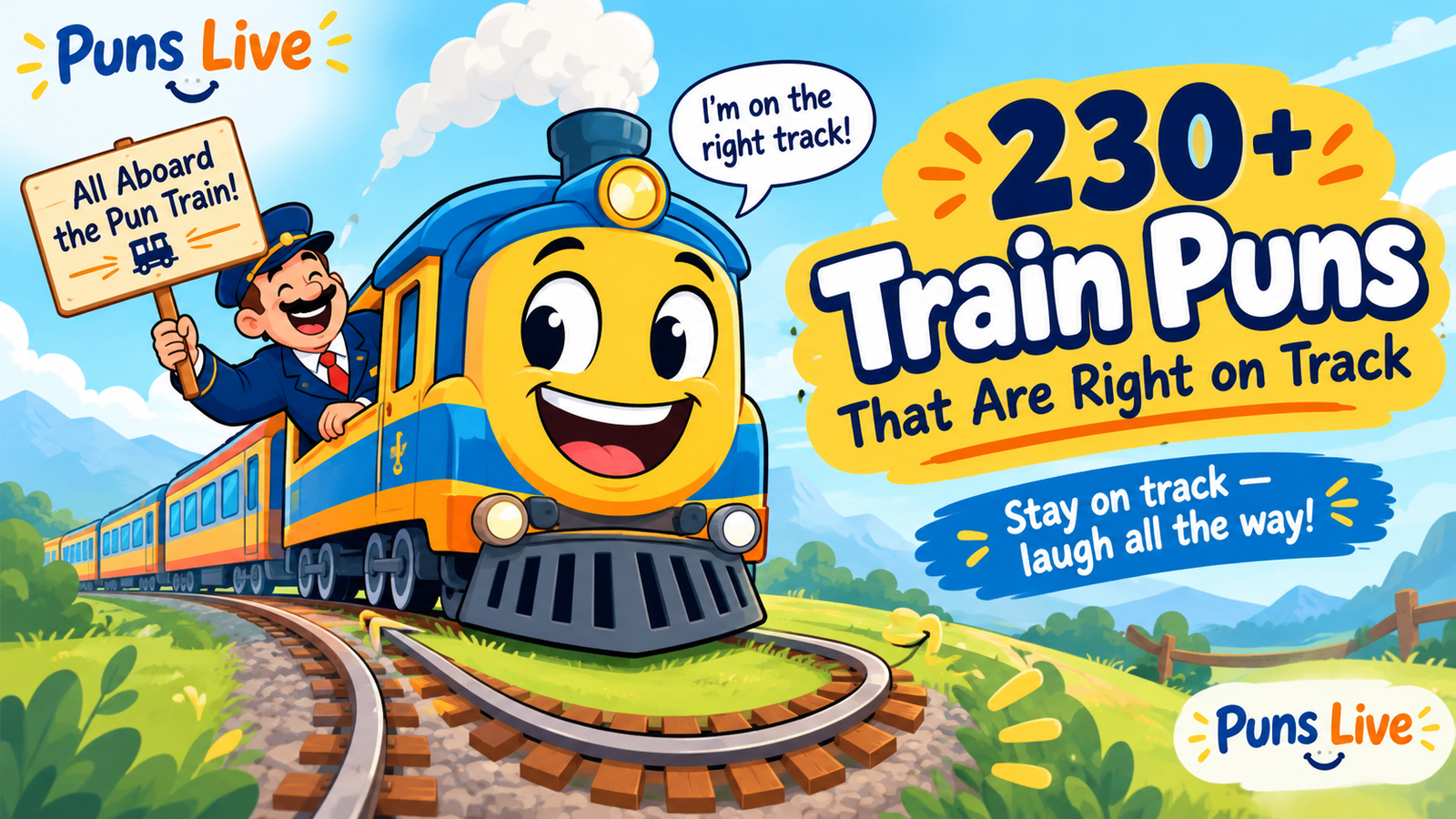Train Puns That Are Right on Track for a Good Laugh