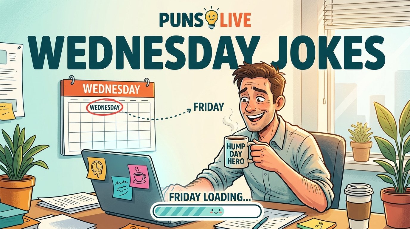 Wednesday Jokes That Make Hump Day a Little Funnier