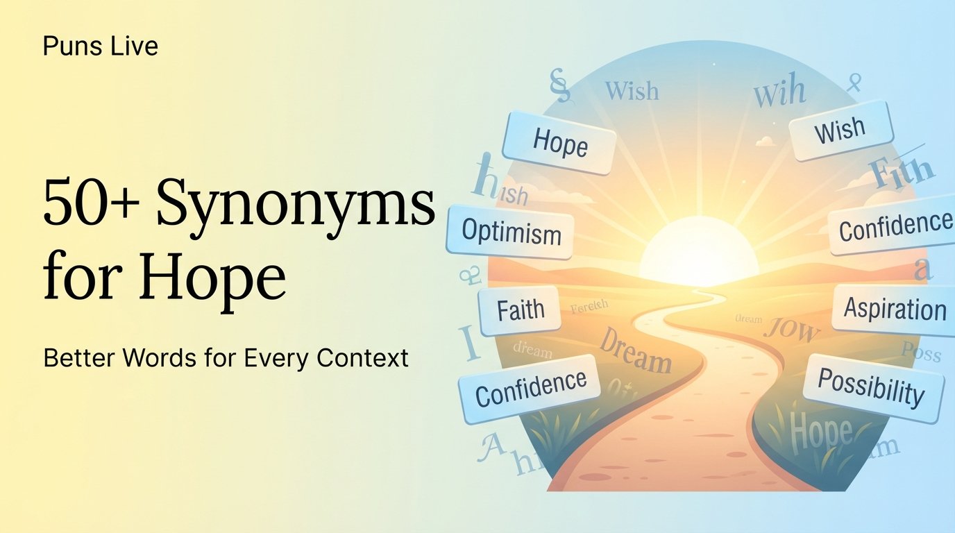 50+ Synonyms for Hope: Better Words for Every Context